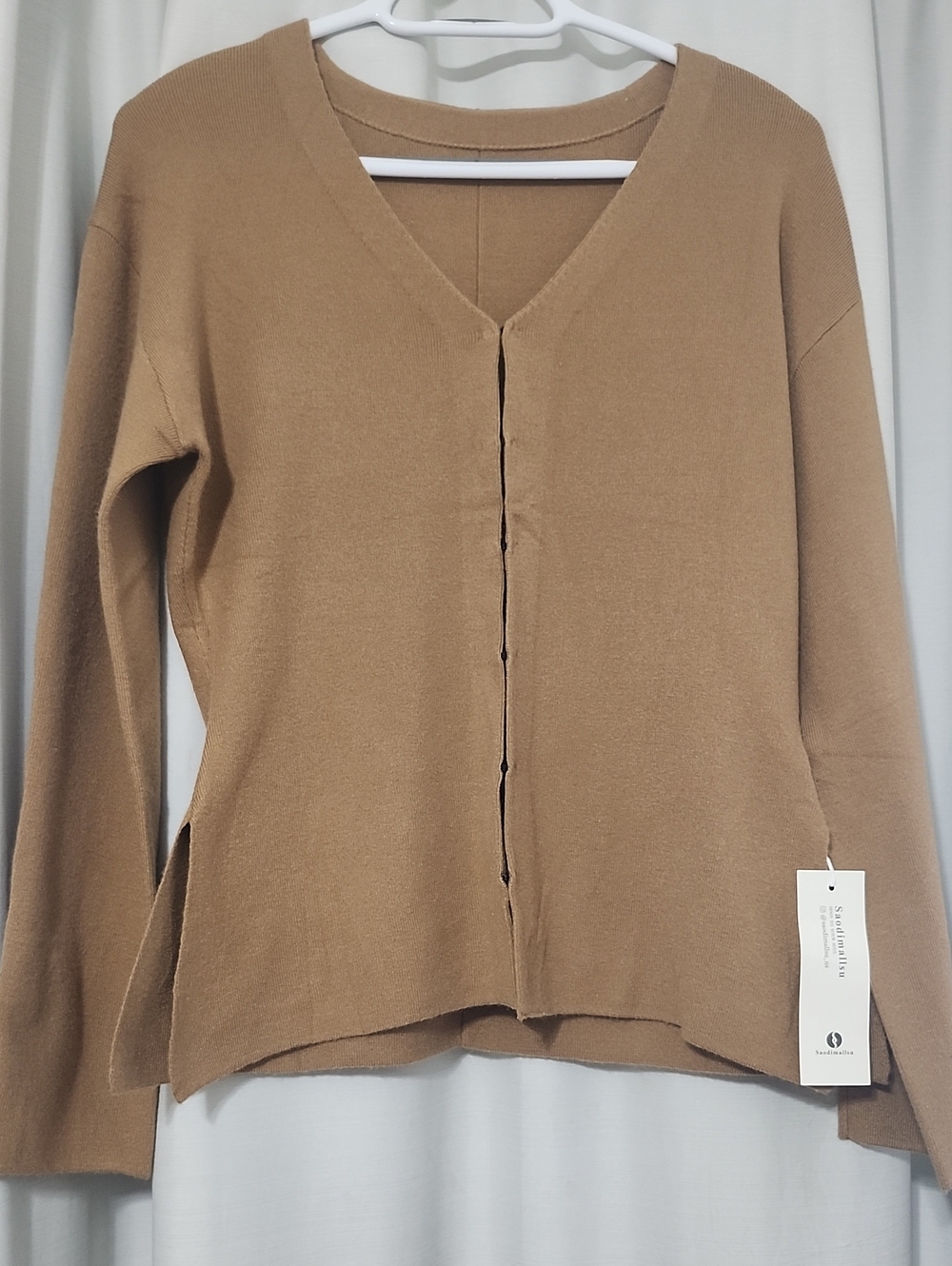 Classic V-Neck Sweater Cardigan